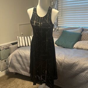 Apt. 9 Black and Tan High Low Dress